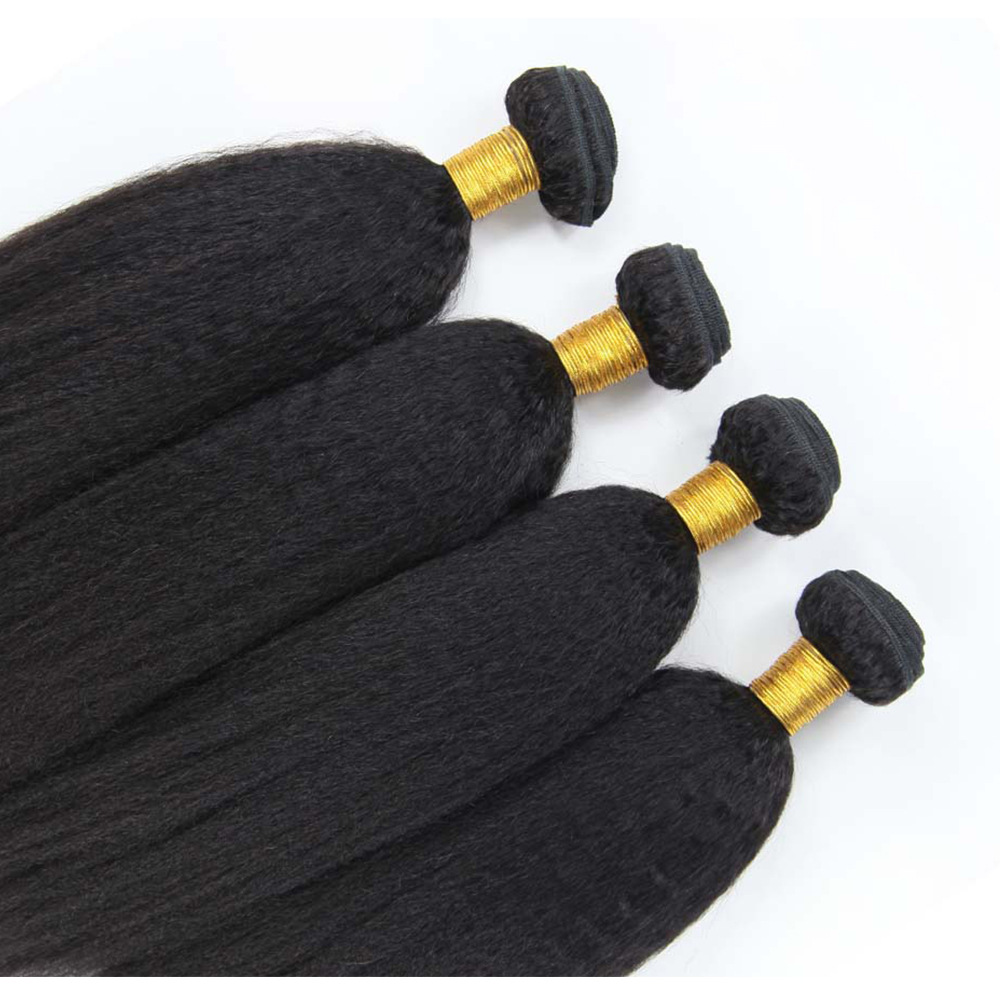 Brazil Human Hair Wig Hair Weft Kinky Straight 100g