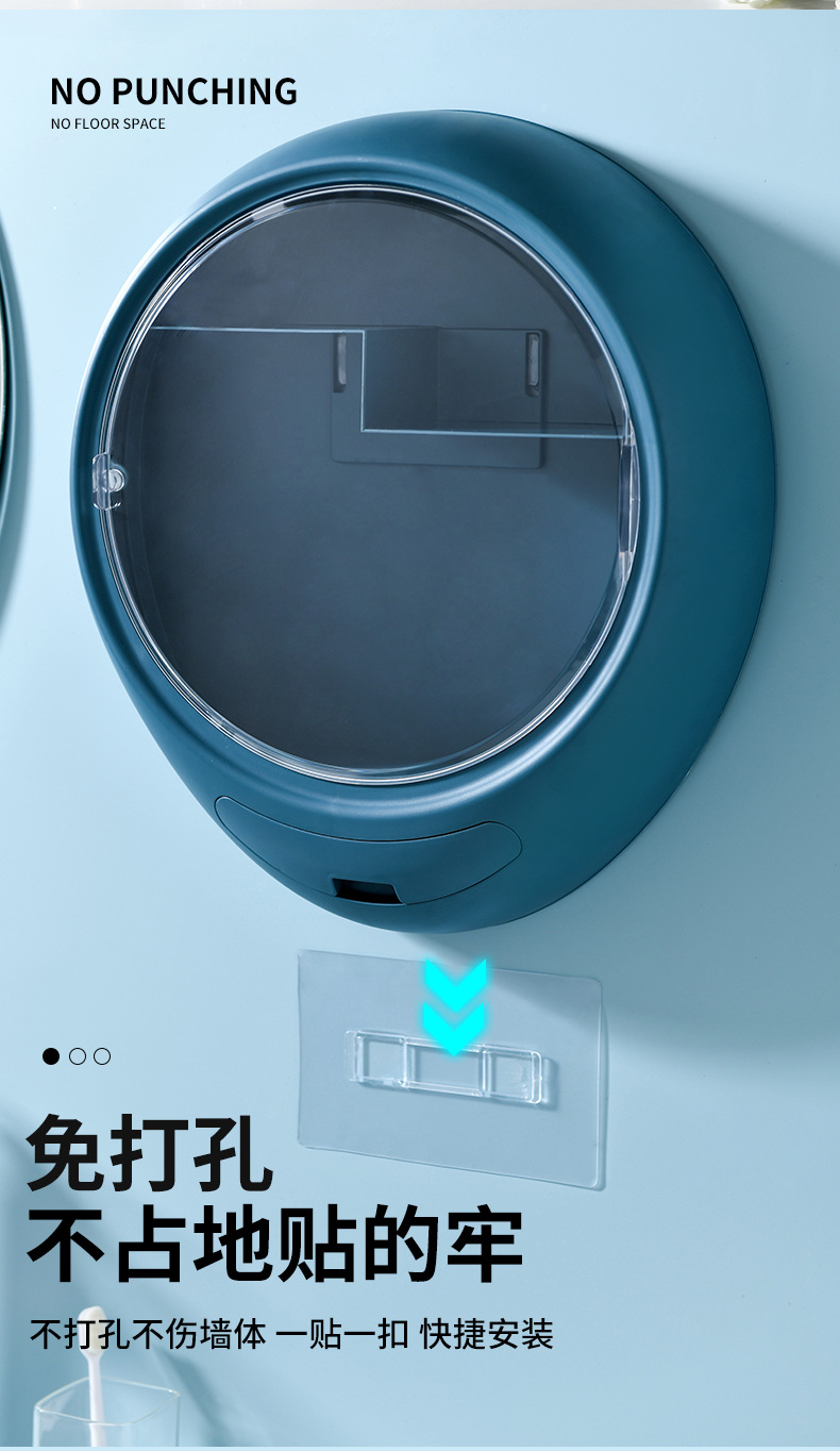 Internet Celebrity Cosmetics Storage Box with LED Make-up Mirror Same Type as TikTok Lipstick Skin Care Products Wall Rotating Cosmetic Box Internet Celebrity Cosmetics Storage Box with LED Make-up Mirror Same Type as TikTok Lipstick Skin Care Products Wall Rotating Cosmetic Box