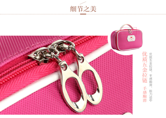 New pure color square bag crown cosmetic bag wash gargle bag hand bag skin care products received bag New pure color square bag crown cosmetic bag wash gargle bag hand bag skin care products received bag