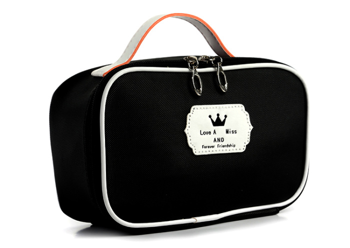 New pure color square bag crown cosmetic bag wash gargle bag hand bag skin care products received bag New pure color square bag crown cosmetic bag wash gargle bag hand bag skin care products received bag