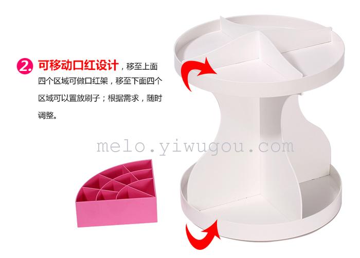 360 degree rotation) skin care products bathroom storage box, cosmetic rack 360 degree rotation) skin care products bathroom storage box, cosmetic rack