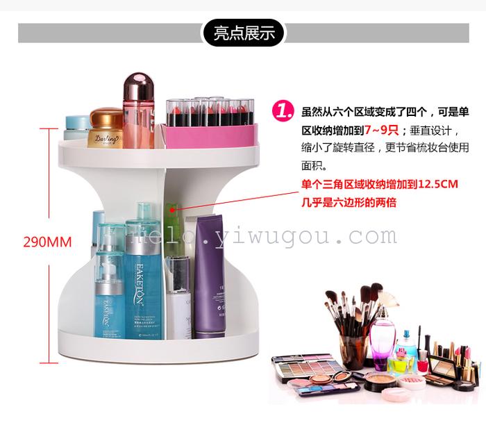 360 degree rotation) skin care products bathroom storage box, cosmetic rack 360 degree rotation) skin care products bathroom storage box, cosmetic rack