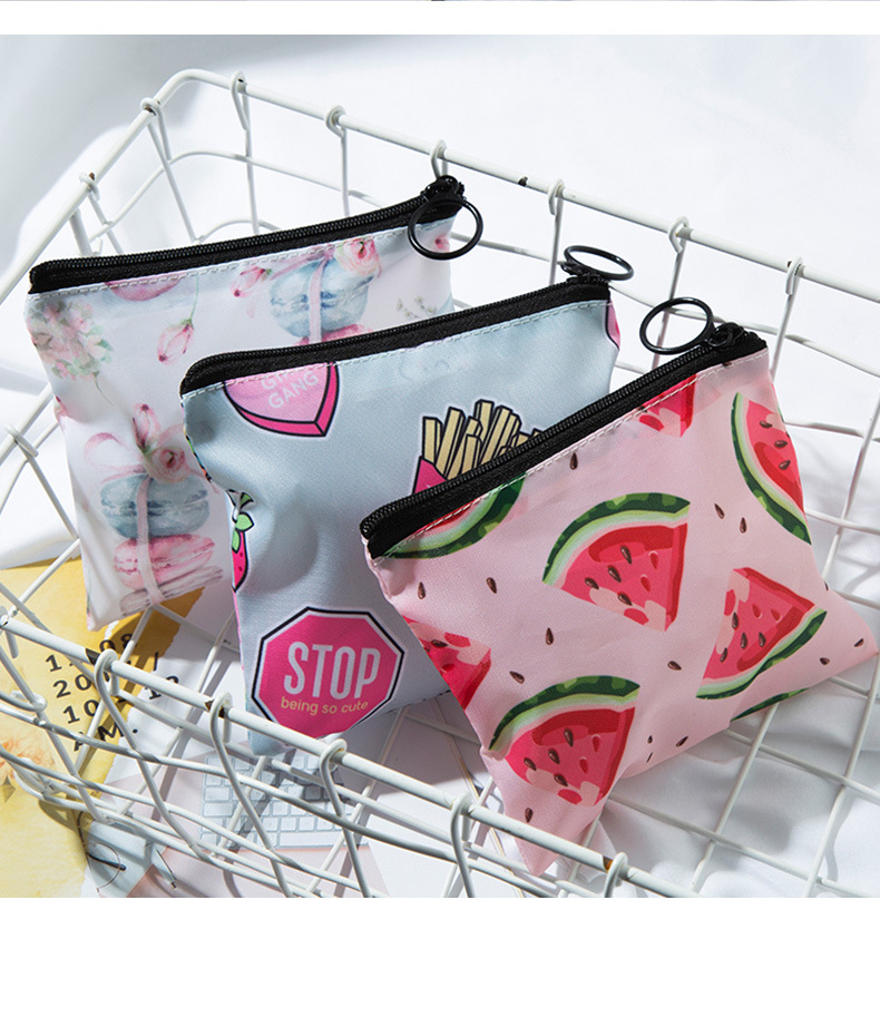 New Products in Stock Portable Printed Coin Purse Cute Cartoon Mini Fabric Small Cosmetic Bag Phone Card Bag Customization New Products in Stock Portable Printed Coin Purse Cute Cartoon Mini Fabric Small Cosmetic Bag Phone Card Bag Customization
