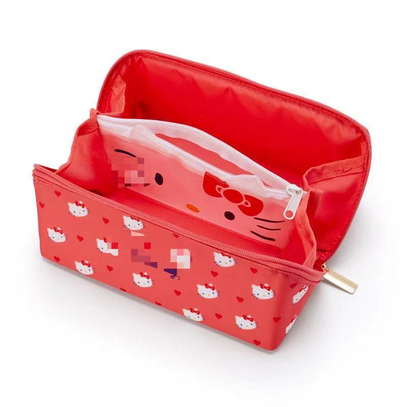New Cute Cartoon Cosmetic Bag Large Capacity Skin Care Products Organizing Folders Small White Dog Student Stationery Pencil Case New Cute Cartoon Cosmetic Bag Large Capacity Skin Care Products Organizing Folders Small White Dog Student Stationery Pencil Case