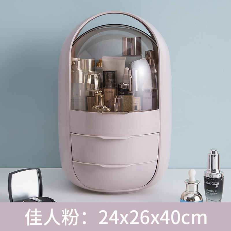 851 Internet Hot Storage Box Drawer Portable Transparent Cover Cosmetic Box Desktop Dresser Skin Care Products Holder