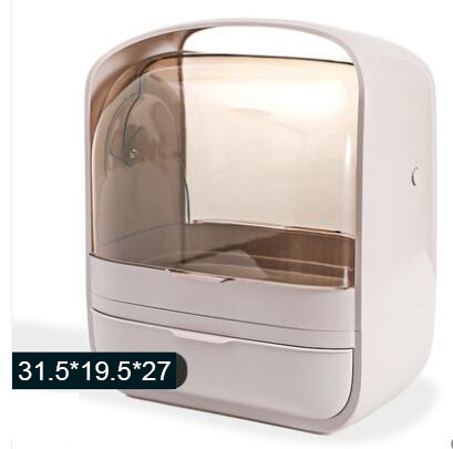 851 Internet Hot Storage Box Drawer Portable Transparent Cover Cosmetic Box Desktop Dresser Skin Care Products Holder