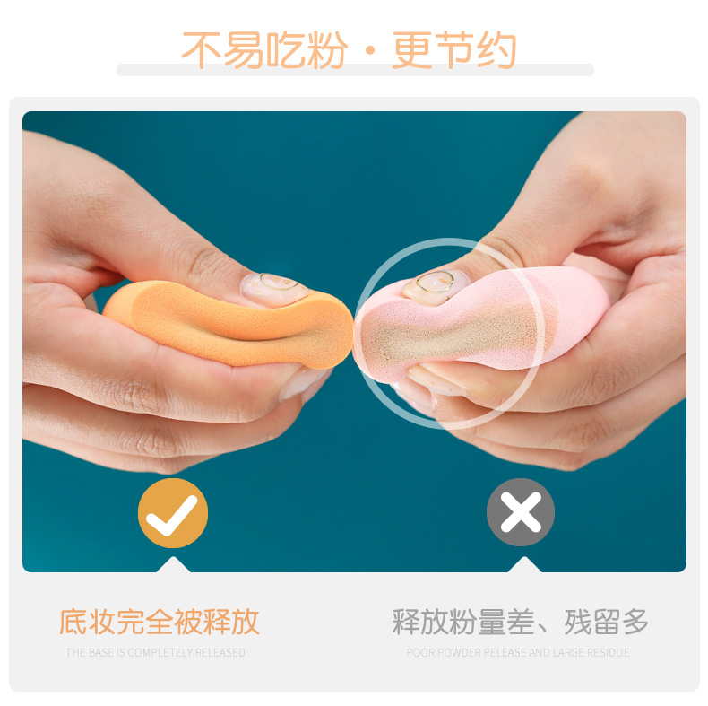 Cosmetic Egg Powder Puff Cushion Gourd Beauty Blender Super Soft Suit Wet and Dry Smear-Proof Makeup Beauty Products Cosmetic Egg Powder Puff Cushion Gourd Beauty Blender Super Soft Suit Wet and Dry Smear-Proof Makeup Beauty Products