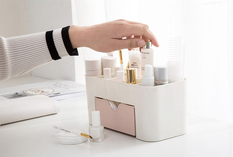 Best-Seller on Douyin Desktop Jewelry Skin Care Products Separated Vanity Box Drawer Plastic Storage Box Cosmetic Storage Box Best-Seller on Douyin Desktop Jewelry Skin Care Products Separated Vanity Box Drawer Plastic Storage Box Cosmetic Storage Box