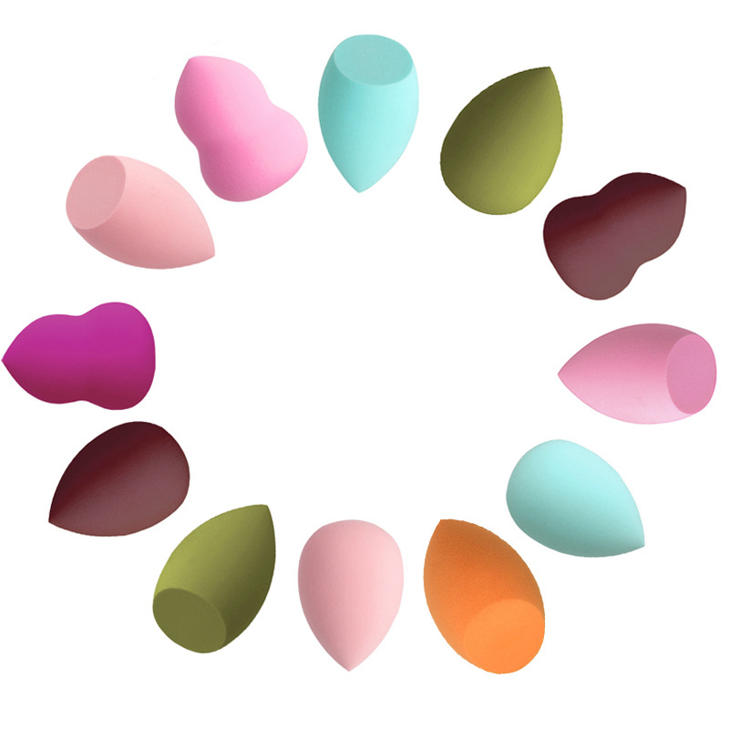 Cosmetic Egg Powder Puff Cushion Beauty Blender Gourd Super Soft Suit Wet and Dry Smear-Proof Makeup Beauty Products