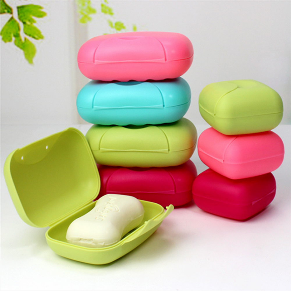 Portable travel soap box sealed creative soap box large soap box portable soap box plastic travel soap box
