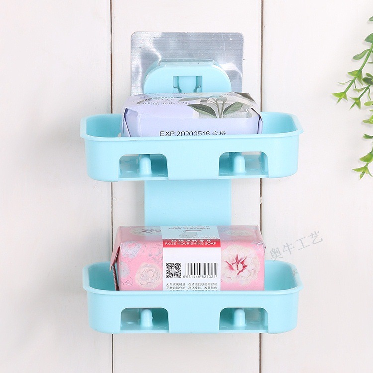 Strong non-trace non-trace double soap box nano magic paste double soap box drawing ash creative double soap box