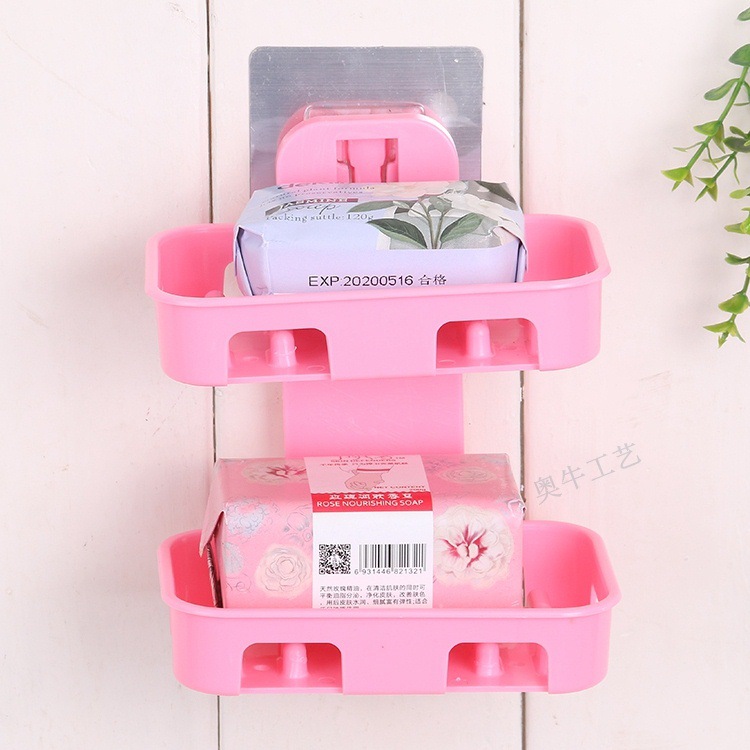 Strong non-trace non-trace double soap box nano magic paste double soap box drawing ash creative double soap box
