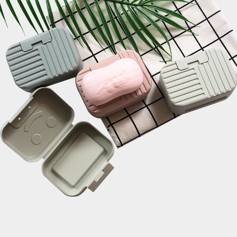 Creative Clamshell with Lid Smiley Face Bar SOAP Box Soap Box Creative Clamshell with Lid Smiley Face Bar SOAP Box Soap Box