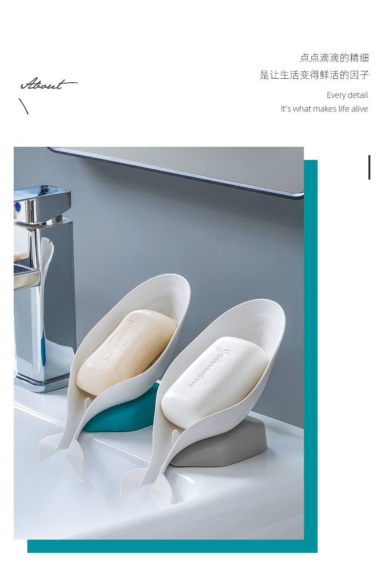 Factory Direct Sales Creative Dancing Whale Soap Dish Bathroom Toilet Punch-Free Plastic Soap Holder Suction Soap Box Factory Direct Sales Creative Dancing Whale Soap Dish Bathroom Toilet Punch-Free Plastic Soap Holder Suction Soap Box