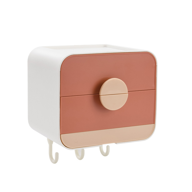 Non - trace adsorption double soap box asphalt shelf wall hanging bathroom toilet soap box soap box jewelry box