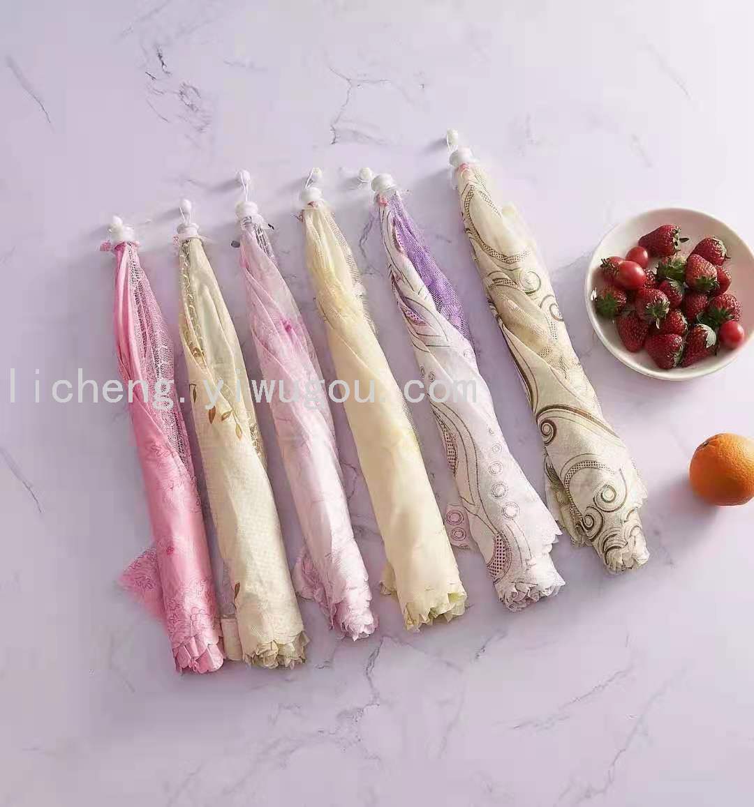 Food Cover Anti Fly Cover Summer Folding New Table Leftovers Food Cover Household Dustproof Umbrella Cover Dish