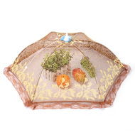  Hongpai Lace Rectangular Food Cover Breathable Food Cover Umbrella Food Quality Dish Cover Wholesale