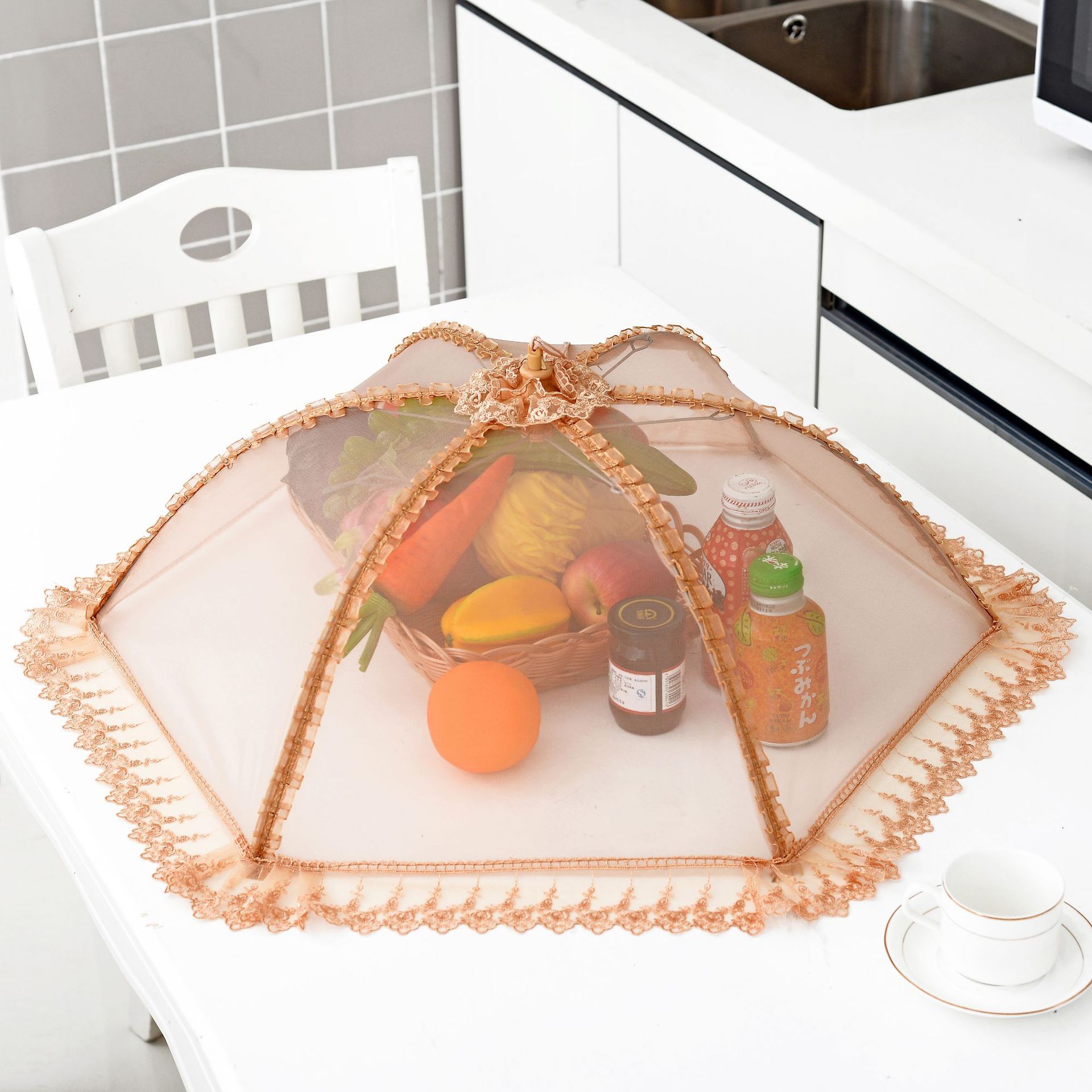 Table Cover FlyProof Food Cover Rectangular Food Cover Home Cover Dining Table Cover Leftover Cover Dish Umbrella