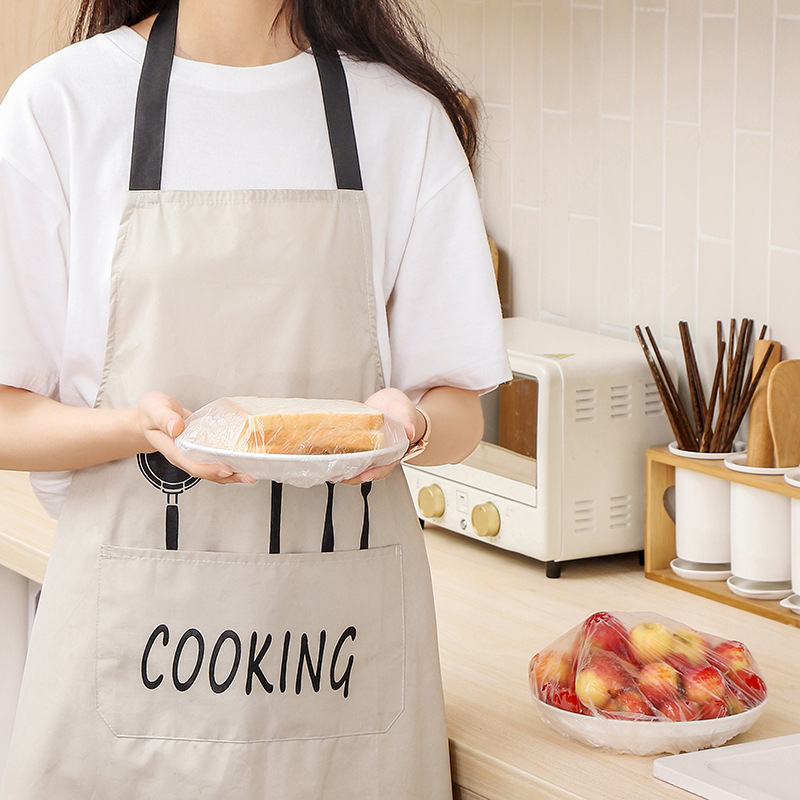 Disposable Shower Cap FreshKeeping Cover Film 100 PCs FreshKeeping Film Food Sealing Cover Ice Dish Tableware Dustproof