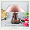 Model JL383 8 inch ceramic table lamp round Bell bedroom table lamp table lamp-style table lamp