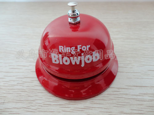 Bell A TABLE bell rang the creative cartoon hand bell restaurant call bell service.