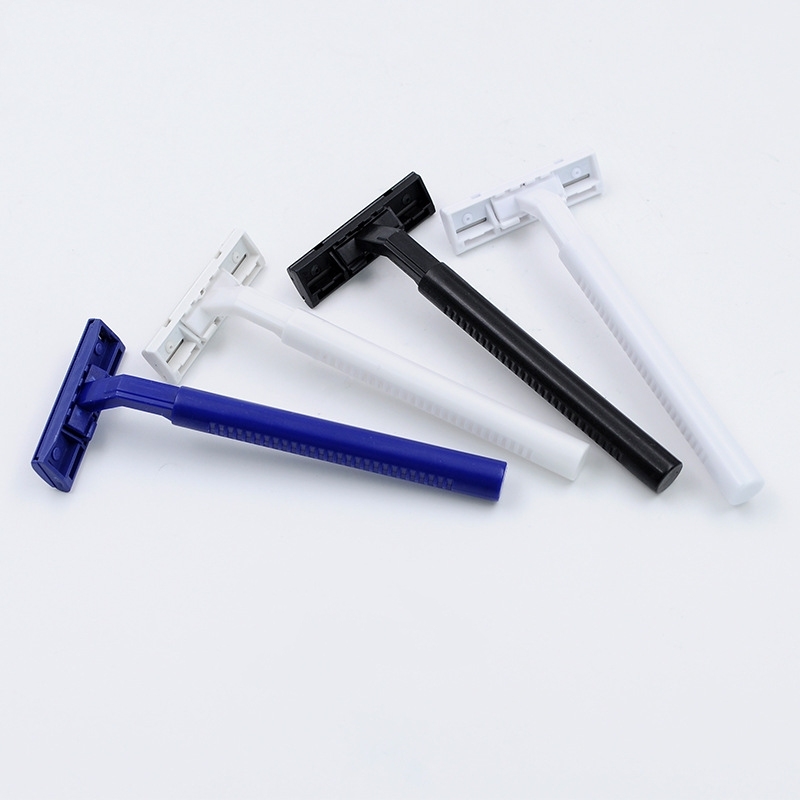 Factory Direct Supply Hotel Hotel Bathing Place Disposable Shaver Double Manual Shaver.