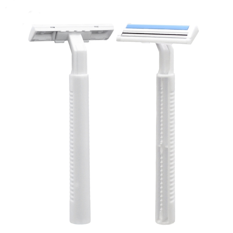 Factory Direct Supply Hotel Hotel Bathing Place Disposable Shaver Double Manual Shaver.