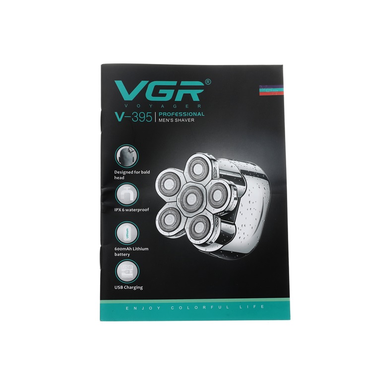 VGR395 innovative six-head man&#039;s razor cross-border foreign trade wholesale man shaver