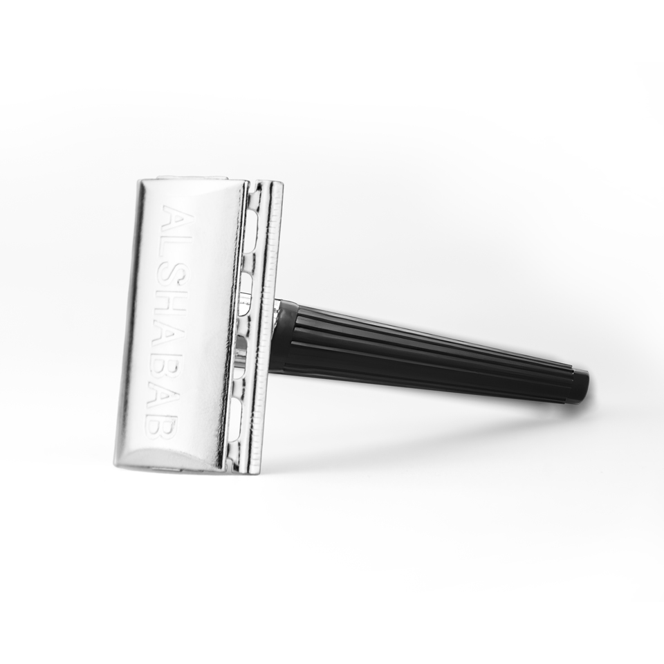 Alshabab Iron Knife Holder Razor Shaver Pieces Shaving Manual Shaver Spot Goods with Blade Old-Fashioned Manual