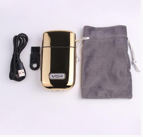 2022 NEW!!! VGR V-398 single foil cordless electric travel man&#039;s shaver portable beard razor