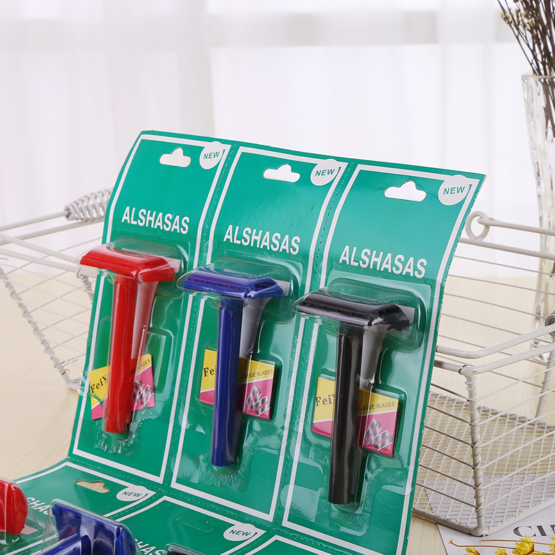 The supermarket sells manual shaver color plastic eyebrow knife multi-function stainless steel blade. The supermarket sells manual shaver color plastic eyebrow knife multi-function stainless steel blade.