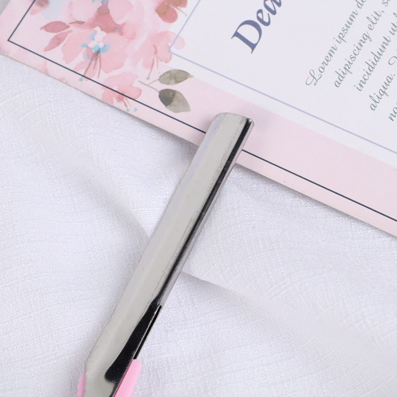 Maria card folding eyebrow shaver and 5 blades, old razor, razor manufacturers direct sale