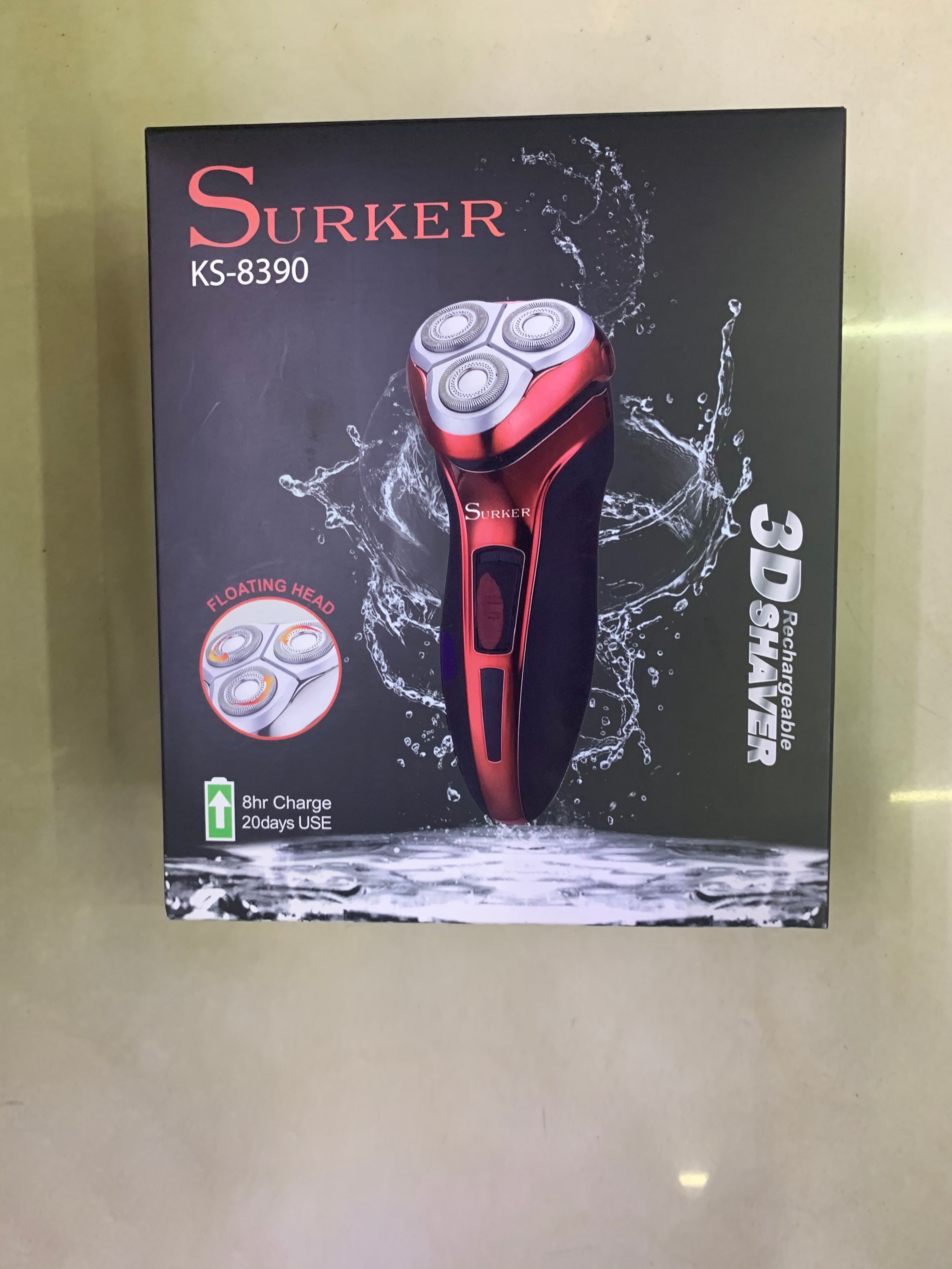 Three-Head Shaver Shaver Shaver Water Series Boxed