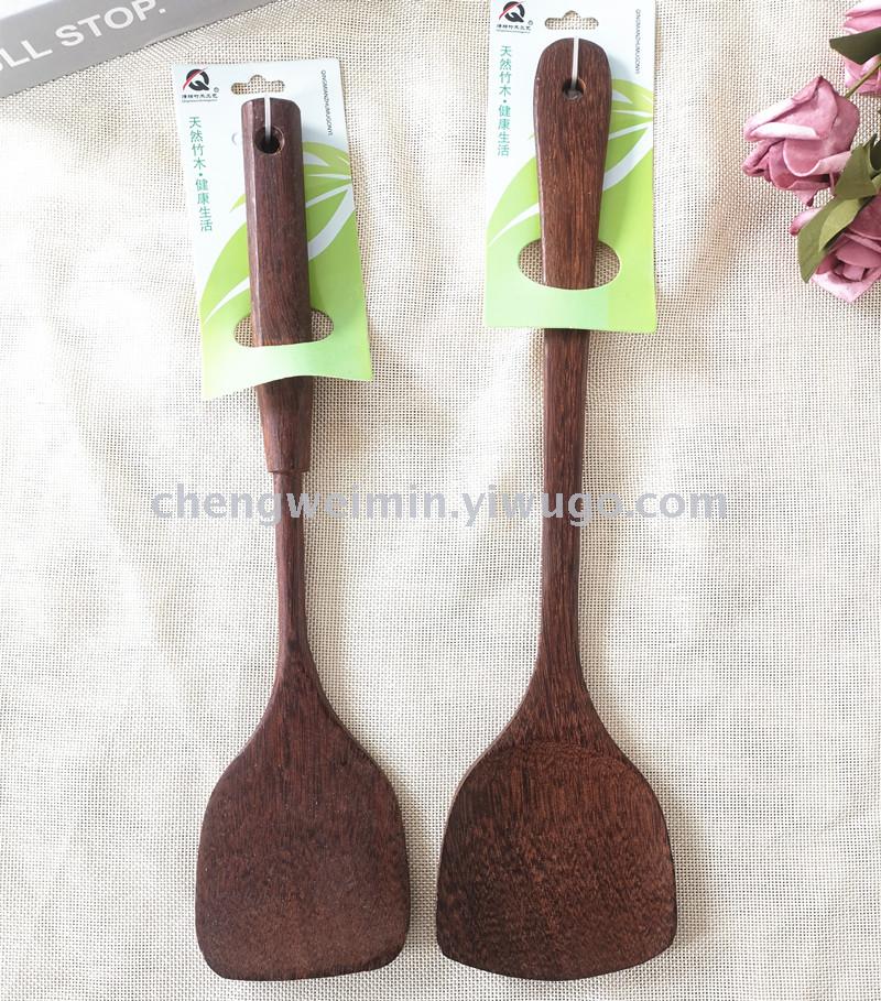 Bamboo and wood products natural bamboo and wood tableware kitchen non-stick pan spatula Bamboo and wood products natural bamboo and wood tableware kitchen non-stick pan spatula