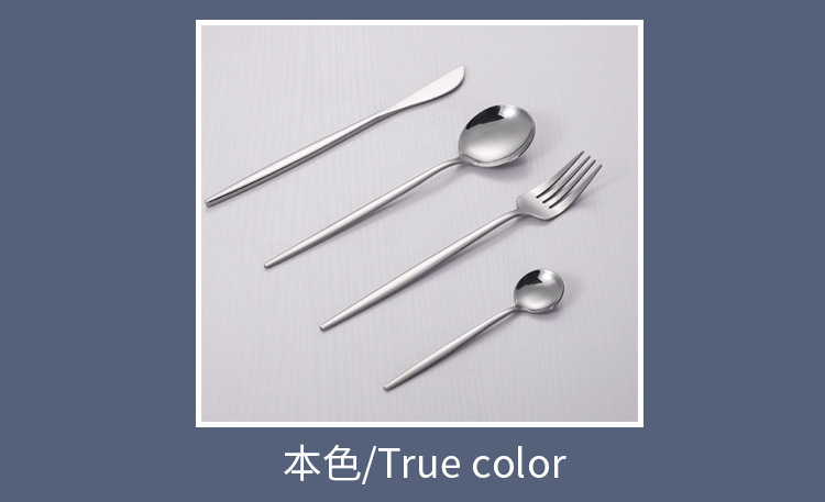 Portuguese Tableware Stainless Steel Knife, Fork and Spoon Creative Hotel Western Restaurant Hotel Western Food Knife, Fork and Spoon Custom Logo Portuguese Tableware Stainless Steel Knife, Fork and Spoon Creative Hotel Western Restaurant Hotel Western Food Knife, Fork and Spoon Custom Logo