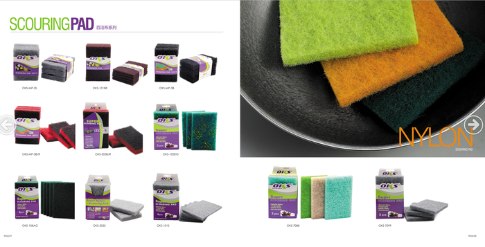 100 clean cloth, sponge cloth serving piece of scouring pads OKS 100 clean cloth, sponge cloth serving piece of scouring pads OKS