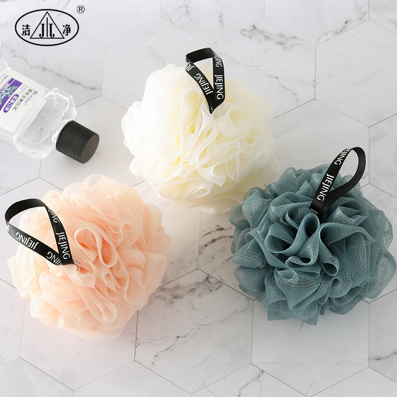 Clean New Bath Sponge Bath Ball Bath Foaming Bath Towel Bath Ball Plain Bath Flower Factory Direct Supply Delivery