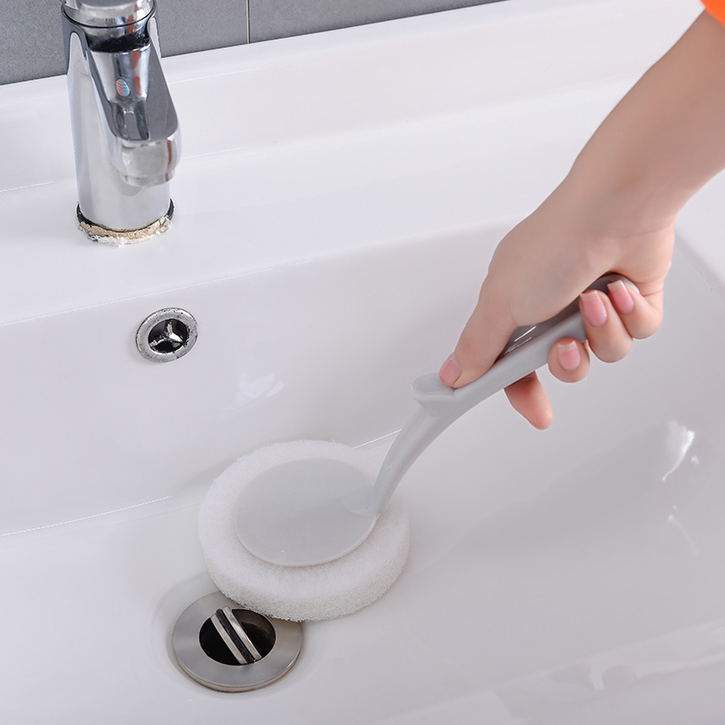 Hum good design kitchen double - sided can replace the clean sponge wiper hearth bathroom bathtub tile decontamination brush Hum good design kitchen double - sided can replace the clean sponge wiper hearth bathroom bathtub tile decontamination brush