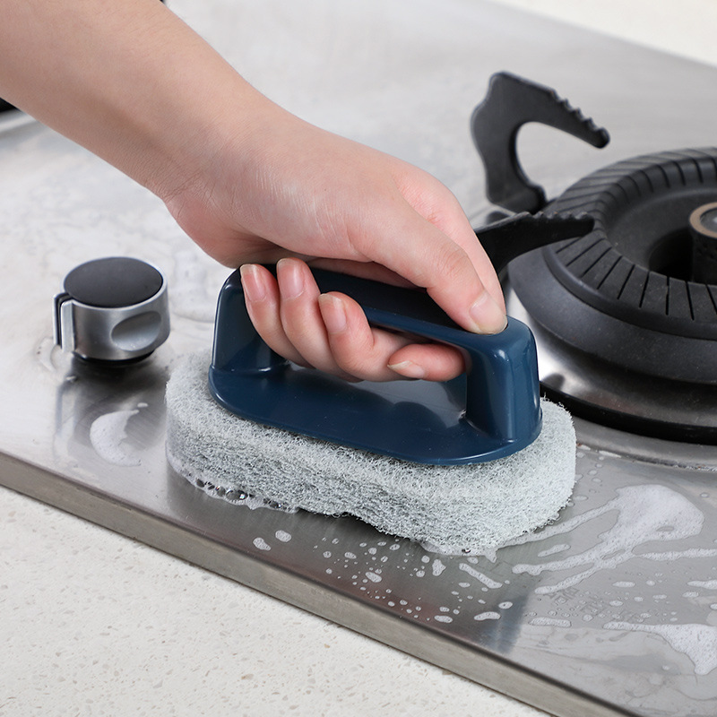 Brush Clean Brush bath tile Brush kitchen Decontamination Pot Artifact Wash sink Magic sponge Wipe hundreds 