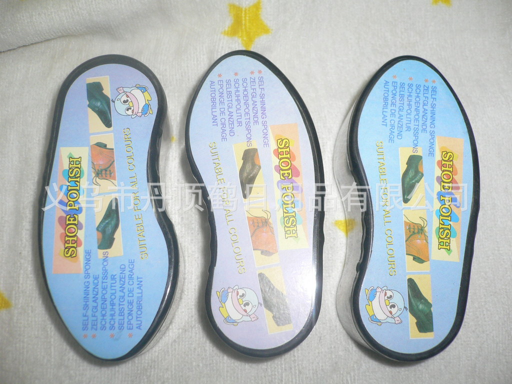 Supply sponge clean disposable sponge shoe on one side and bright shoes double sided shoe Supply sponge clean disposable sponge shoe on one side and bright shoes double sided shoe