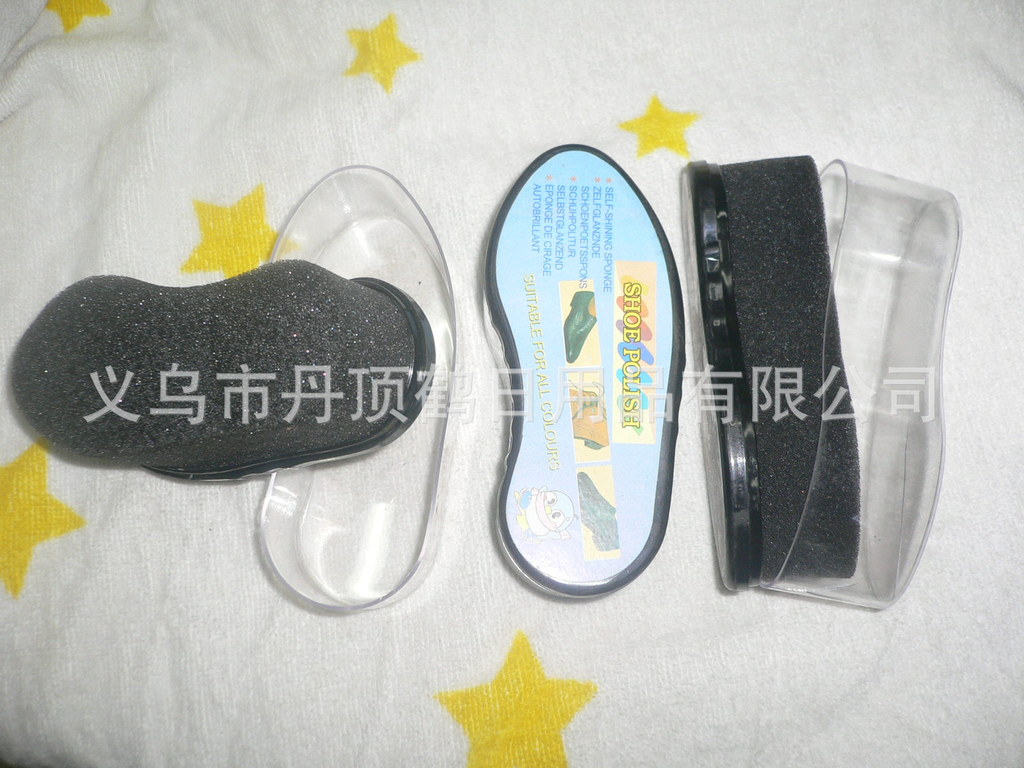 Supply sponge clean disposable sponge shoe on one side and bright shoes double sided shoe Supply sponge clean disposable sponge shoe on one side and bright shoes double sided shoe
