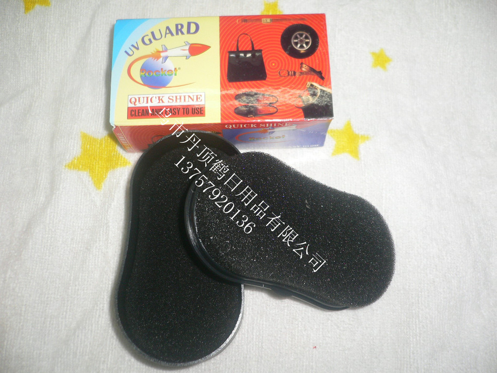 Supply sponge clean disposable sponge shoe on one side and bright shoes double sided shoe Supply sponge clean disposable sponge shoe on one side and bright shoes double sided shoe