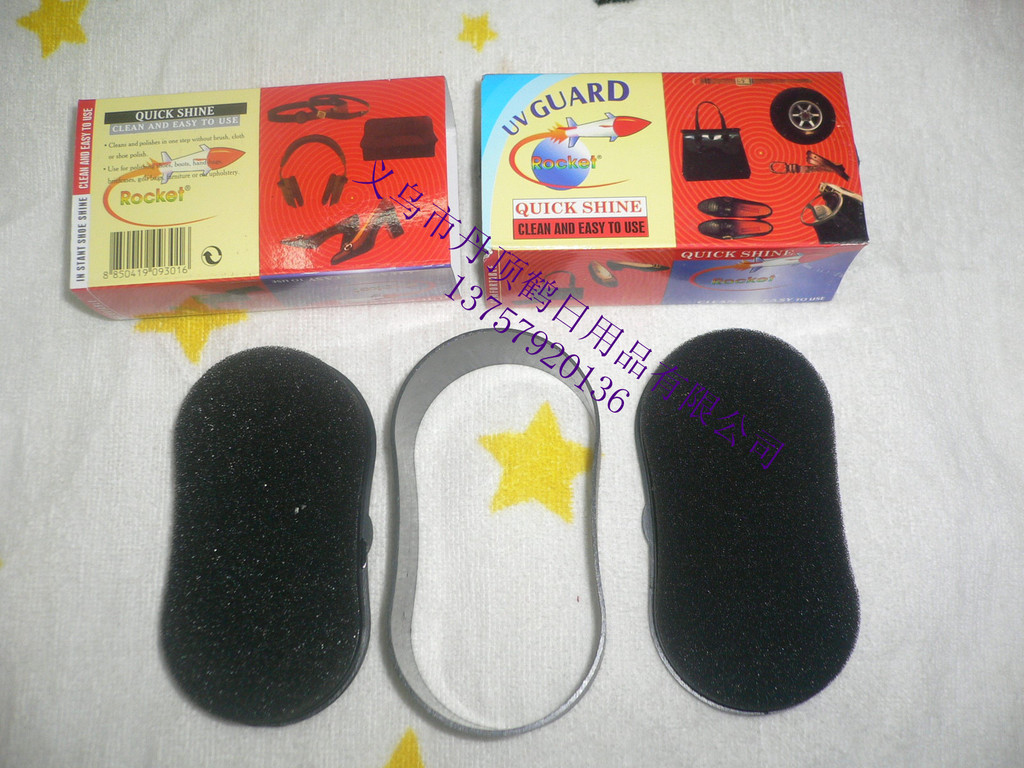 Supply sponge clean disposable sponge shoe on one side and bright shoes double sided shoe Supply sponge clean disposable sponge shoe on one side and bright shoes double sided shoe
