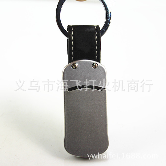 Personalized creative lighter wholesale Shuai Bin 203 leather key hanging buckle car wheel Personalized creative lighter wholesale Shuai Bin 203 leather key hanging buckle car wheel