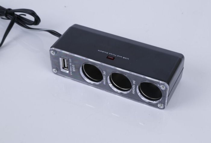 High quality 12V/24V general motors power socket 3-hole cigarette lighter vehicle-mounted cigarette lighter High quality 12V/24V general motors power socket 3-hole cigarette lighter vehicle-mounted cigarette lighter