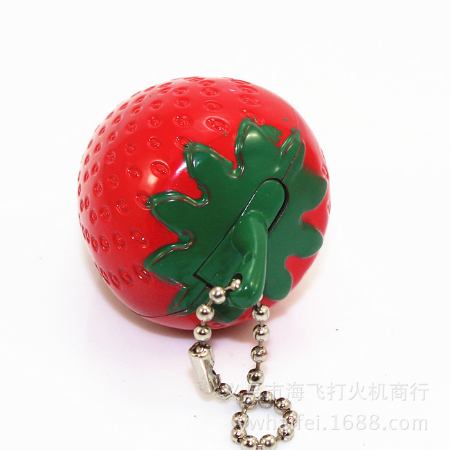 New strawberry lighter strange new creative cigarette lighter mixed batch stall goods wholesale New strawberry lighter strange new creative cigarette lighter mixed batch stall goods wholesale