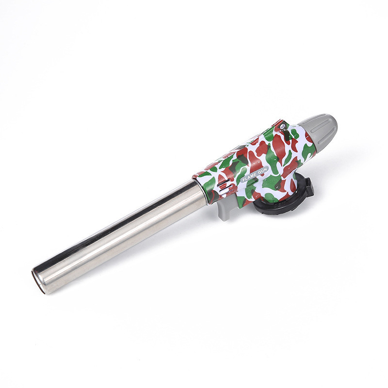 Manufacturer direct sale 920 type extended spray gun portable windproof spray gun outdoor barbecue lighter kitchen baking