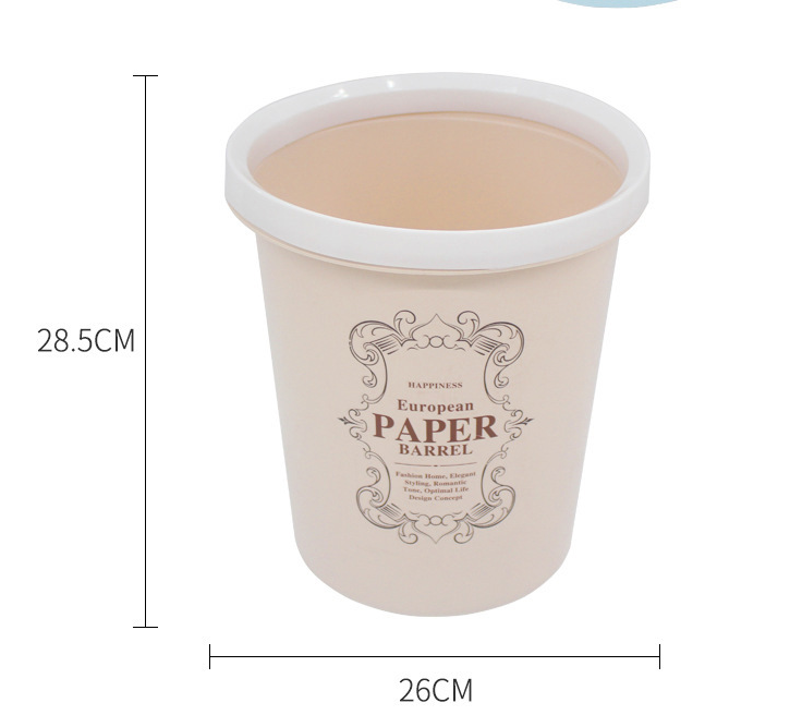 New dustbin without lid fur, sanitation and simple air dustbin waste paper basket New dustbin without lid fur, sanitation and simple air dustbin waste paper basket