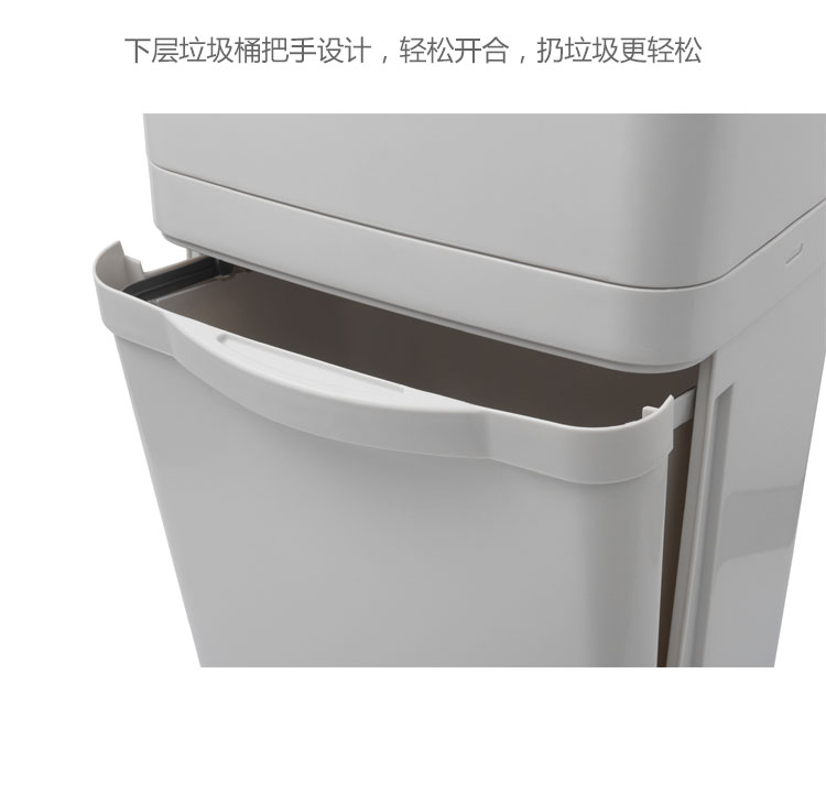 Large Capacity Hand Push Trash Can Household Double Layer Classification Dustbin Kitchen Dry Wet Separation Trash Can Large Capacity Hand Push Trash Can Household Double Layer Classification Dustbin Kitchen Dry Wet Separation Trash Can