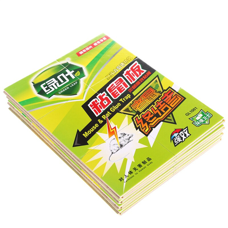 Green Leaf GL1001 Mouse Sticker Ultra-Strong Mousetrap Mouse Sticker Mouse Trap Rat Trapping 02105 The Mousetrap